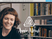 Tablet Screenshot of annieatkins.com